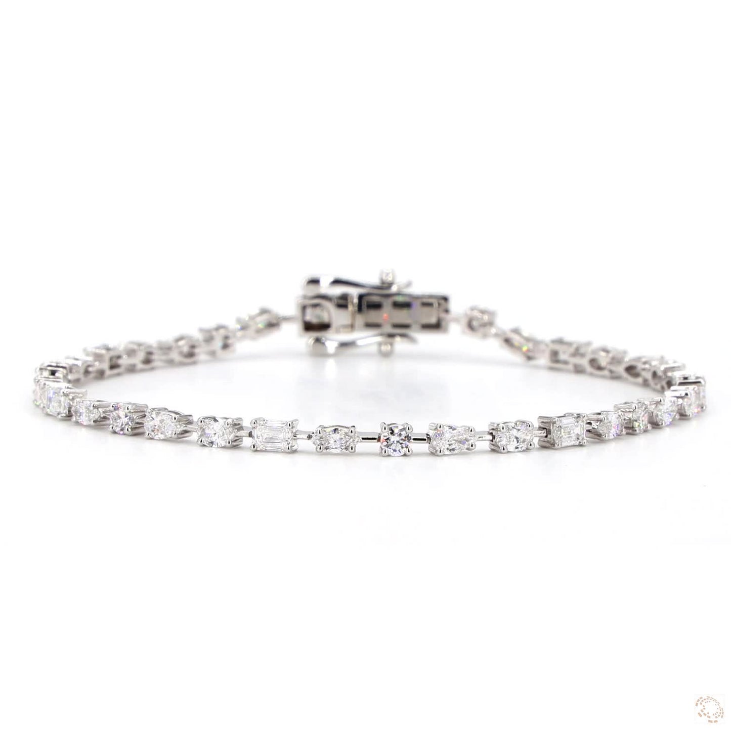 Fancy Shape Lab Diamond Bracelet - TENNIS CLUB