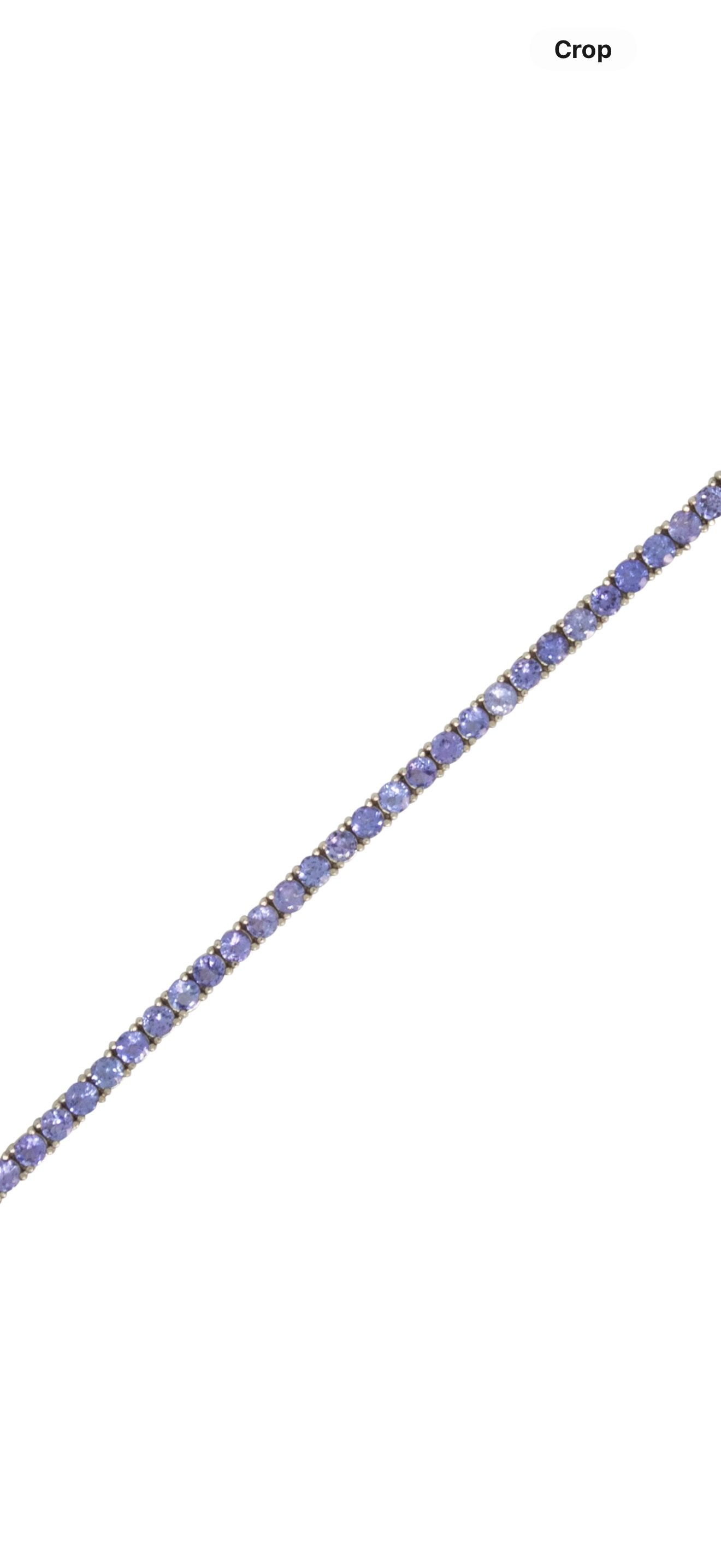 Tanzanite Tennis Bracelet