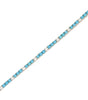 Turquoise Cabachon + Diamond Bracelet