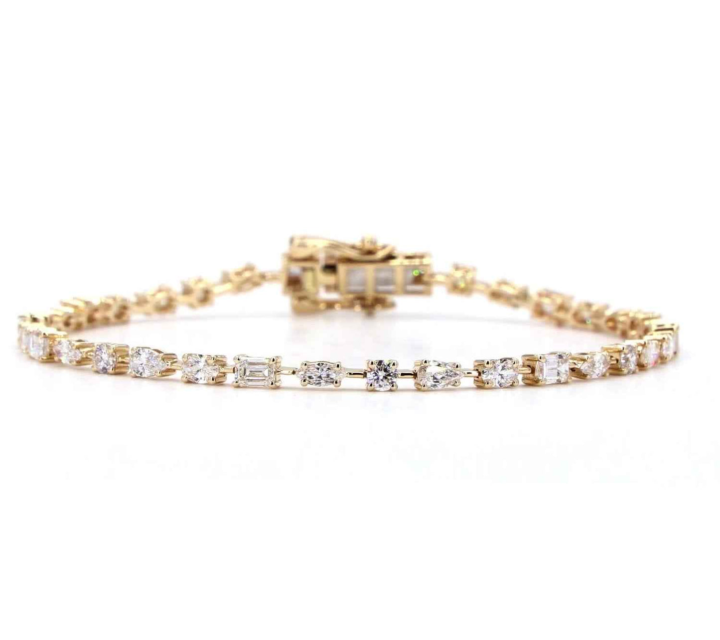 Fancy Shape Lab Diamond Bracelet