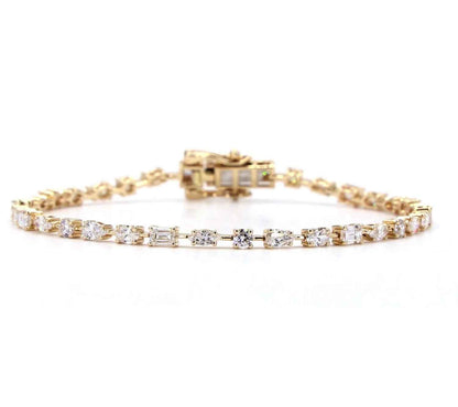 Fancy Shape Lab Diamond Bracelet