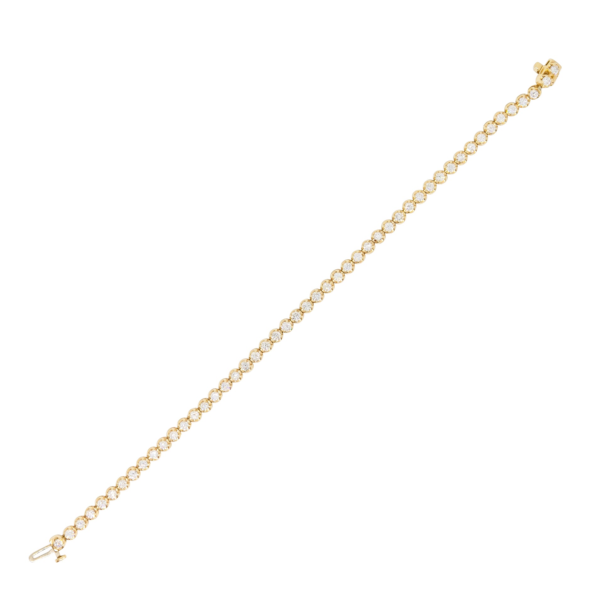 Diamond Buttercup Tennis Bracelet - TENNIS CLUB