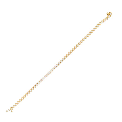 Diamond Buttercup Tennis Bracelet - TENNIS CLUB