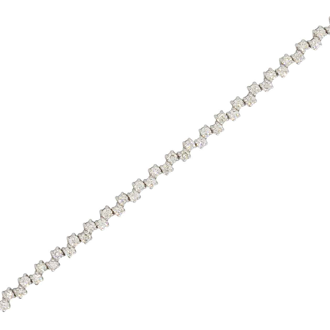 Zig-Zag Diamond Bracelet