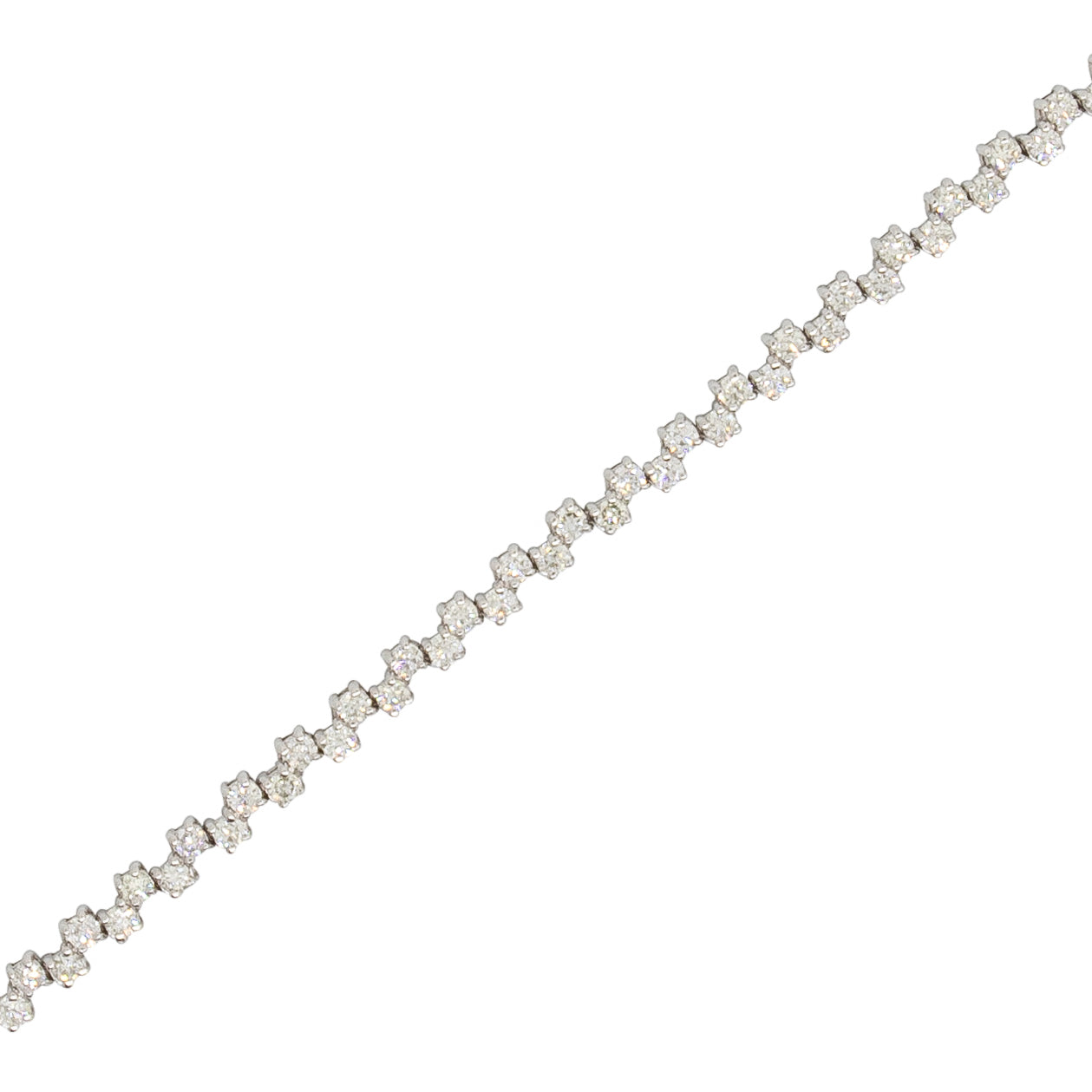 Zig-Zag Diamond Bracelet