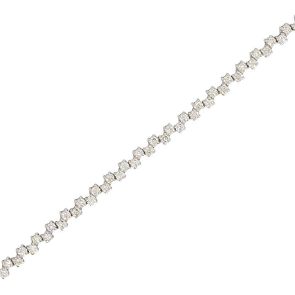 Zig-Zag Diamond Bracelet
