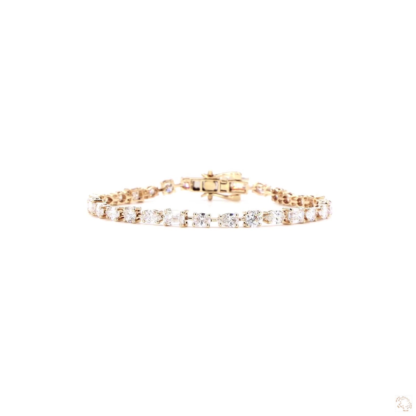 Fancy Shape Lab Diamond Bracelet - TENNIS CLUB