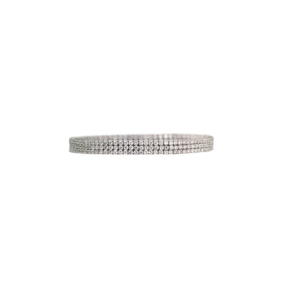 Diamond Triple Row Tennis Bracelet - TENNIS CLUB