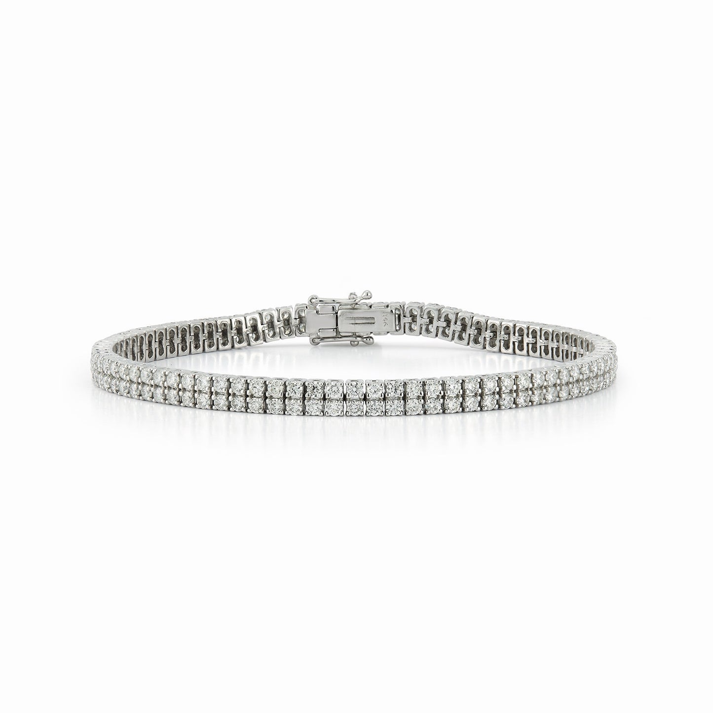 Double Diamond Tennis Bracelet