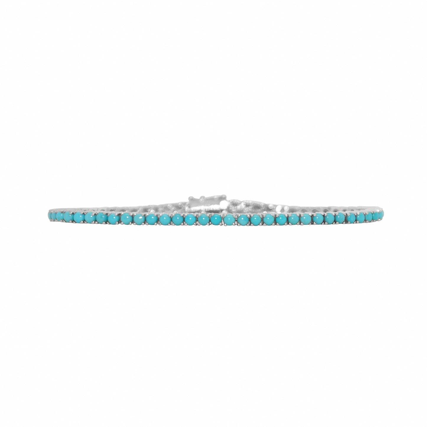 Turquoise Cabachon Bracelet - TENNIS CLUB