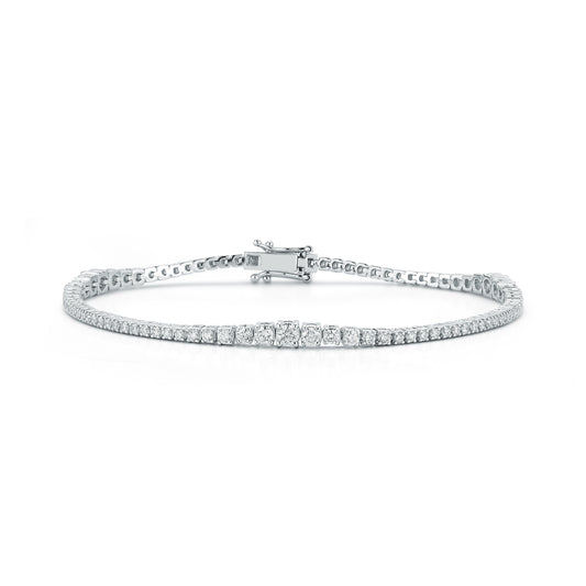 Diamond Graduating Tennis Bracelet