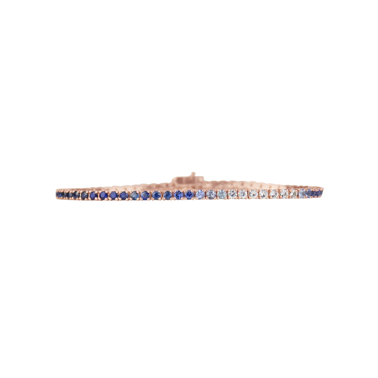 Blue Ombré Sapphires Bracelet - TENNIS CLUB
