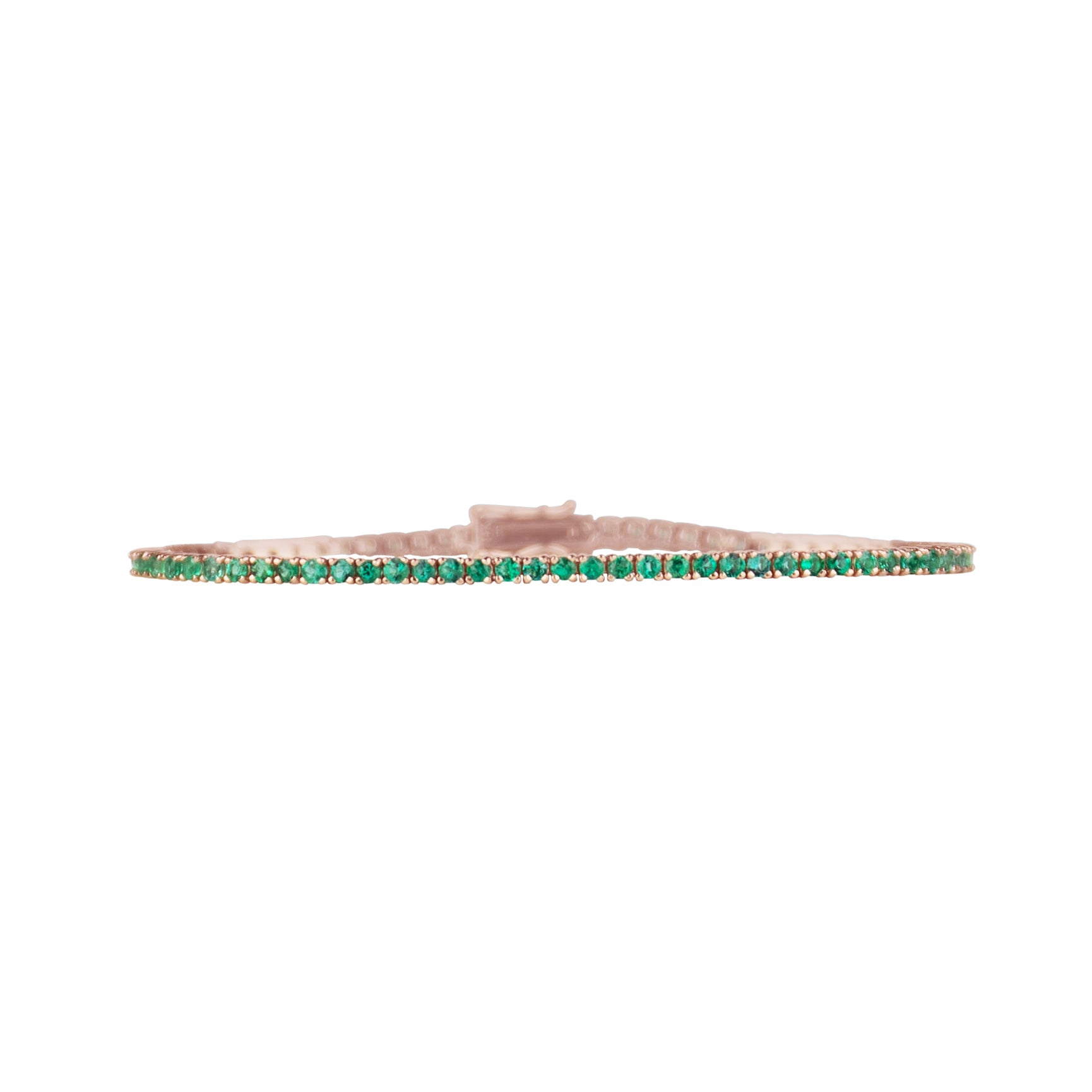 Green Emerald Bracelet - TENNIS CLUB