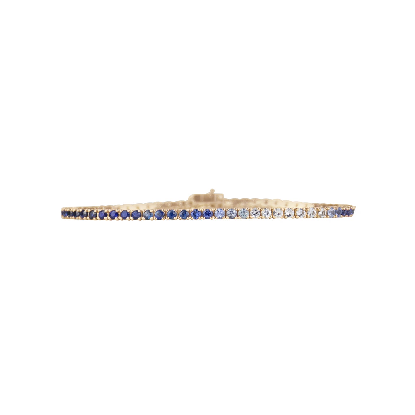 Blue Ombré Sapphires Bracelet - TENNIS CLUB