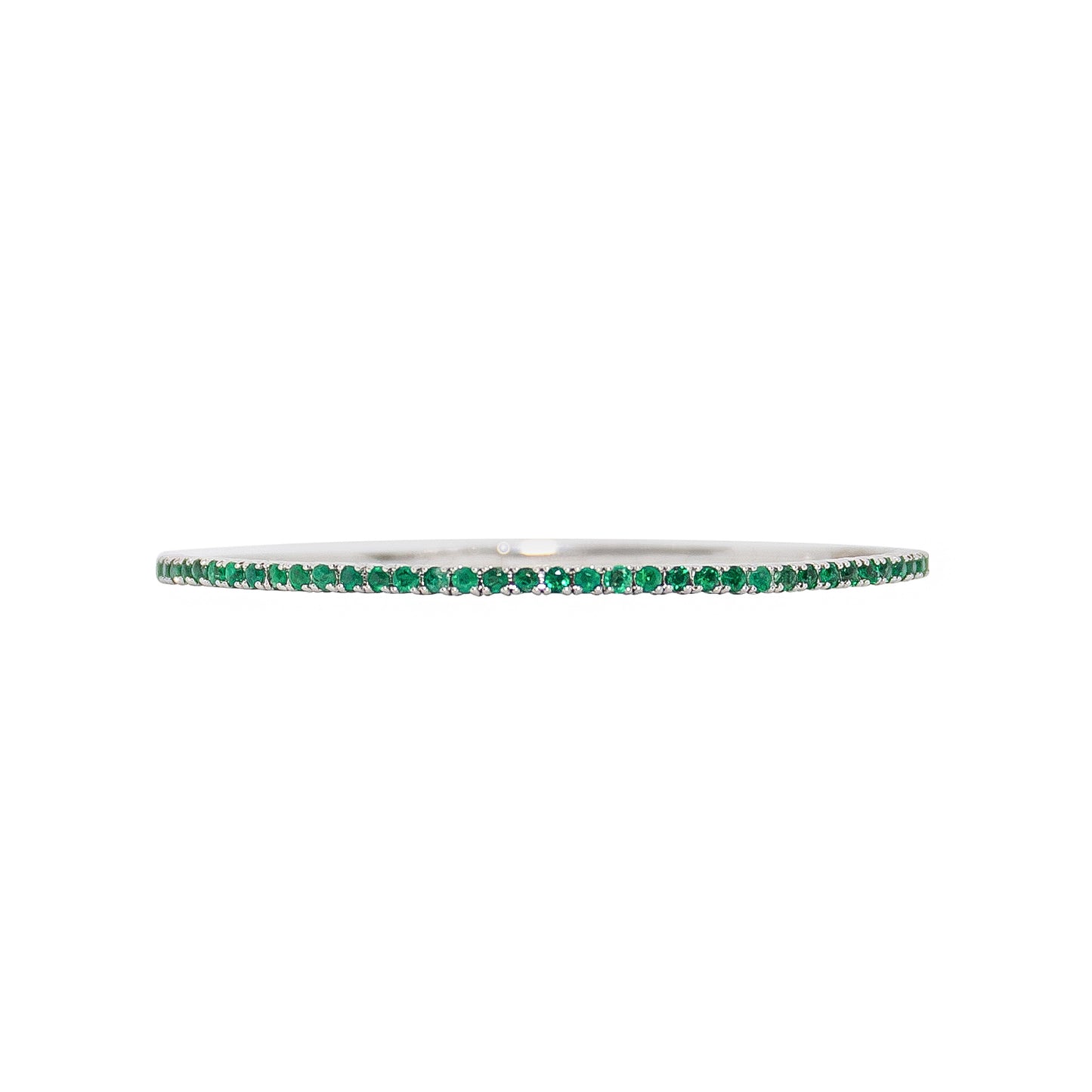 Emerald Flexible Tennis Bracelet - TENNIS CLUB