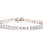 Horizontal Hearts Lab Diamond Bracelet