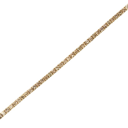 Fancy Champagne Fizz Diamonds Bracelet - TENNIS CLUB