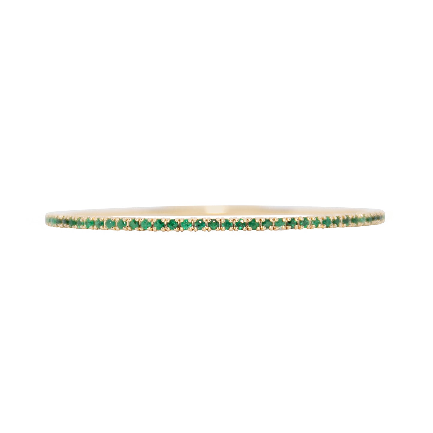 Emerald Flexible Tennis Bracelet - TENNIS CLUB
