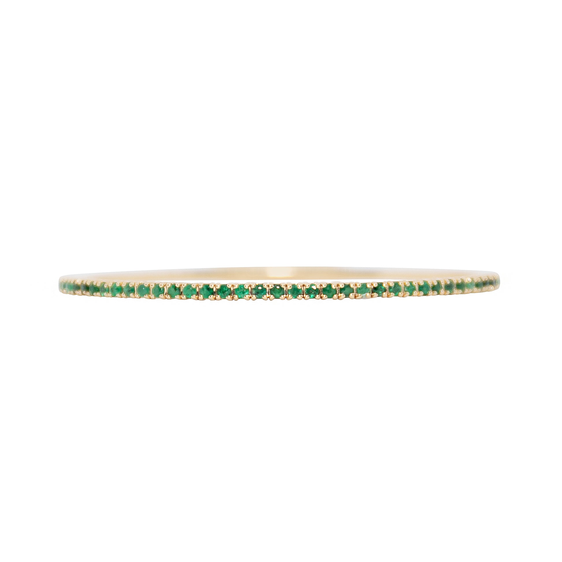 Emerald Flexible Tennis Bracelet - TENNIS CLUB