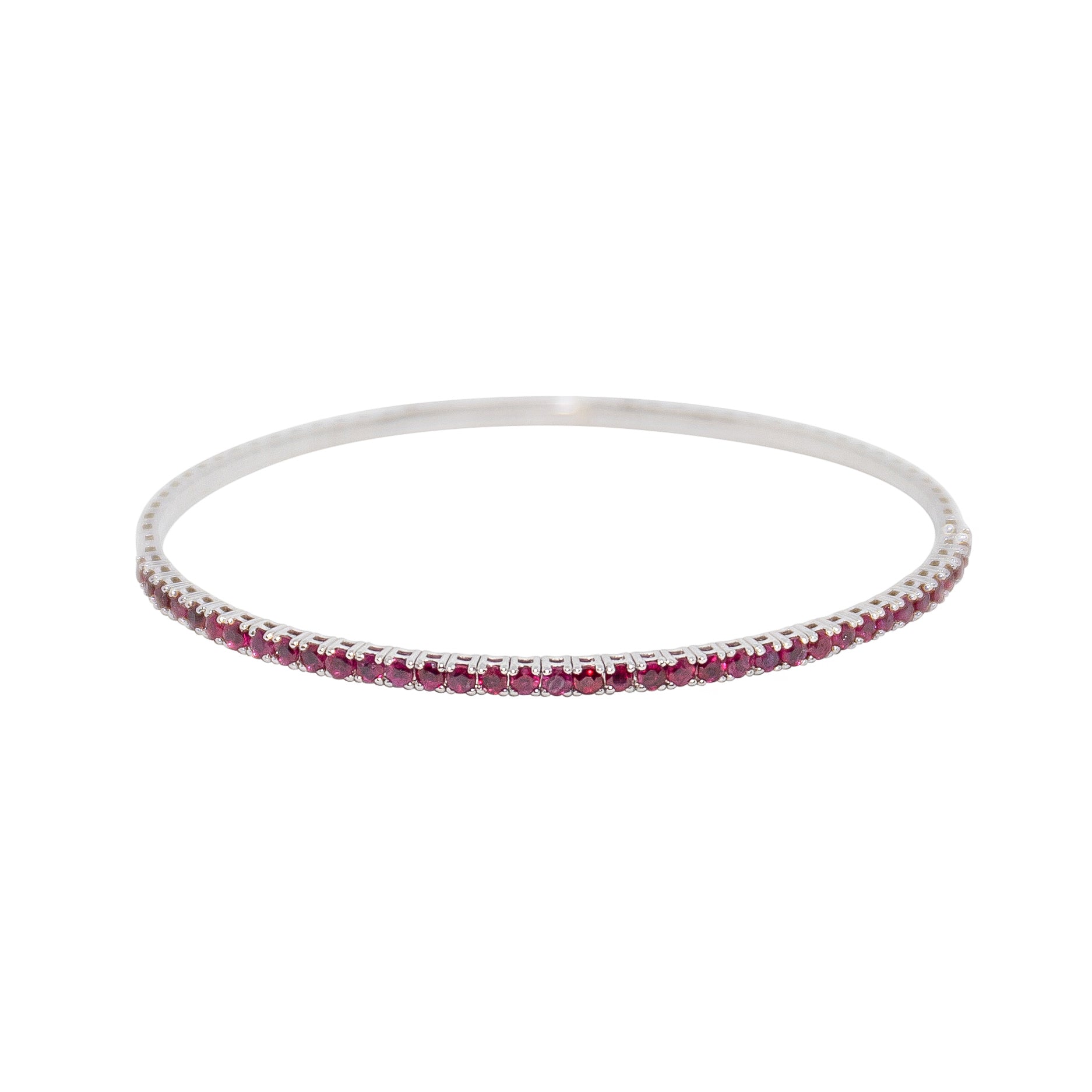 Ruby Flexible Tennis Bracelet - TENNIS CLUB