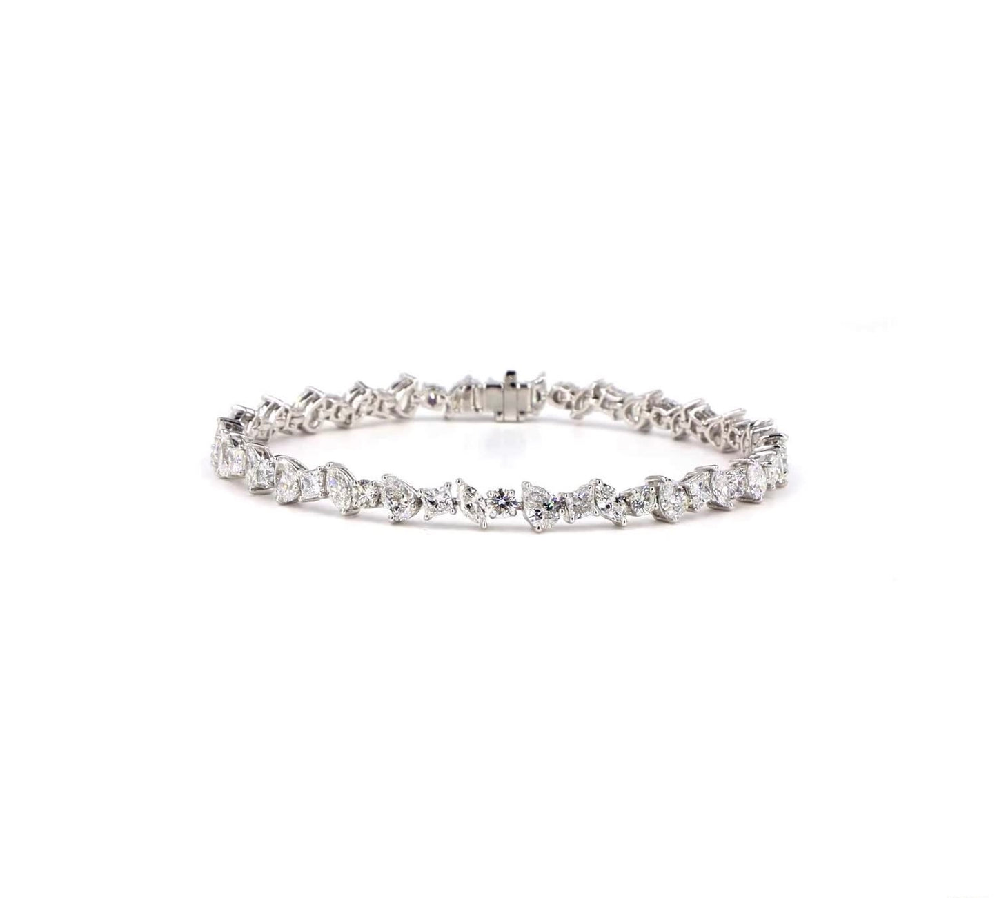Alternating Fancy Shape Lab Diamond Bracelet - TENNIS CLUB