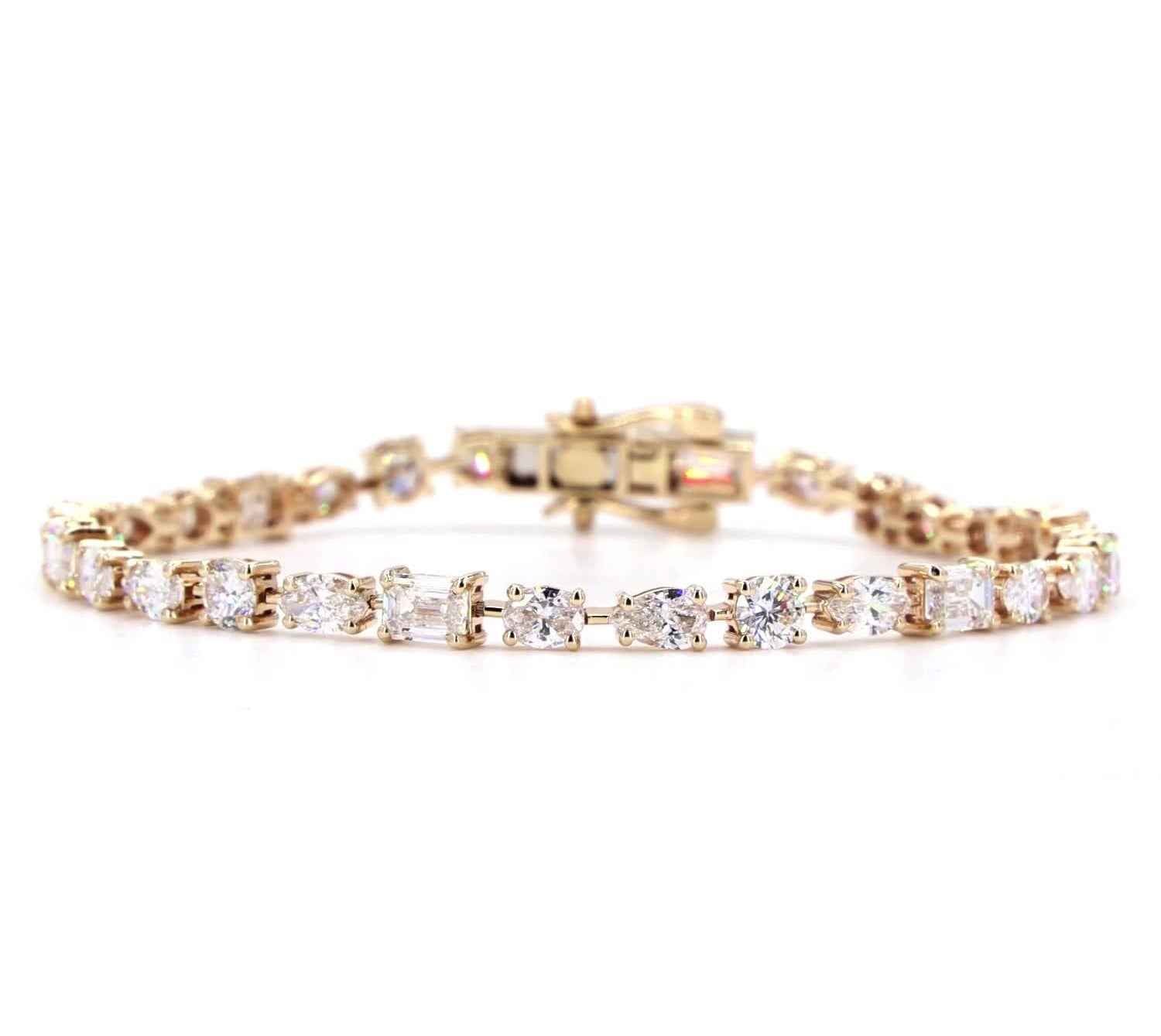 Fancy Shape Lab Diamond Bracelet