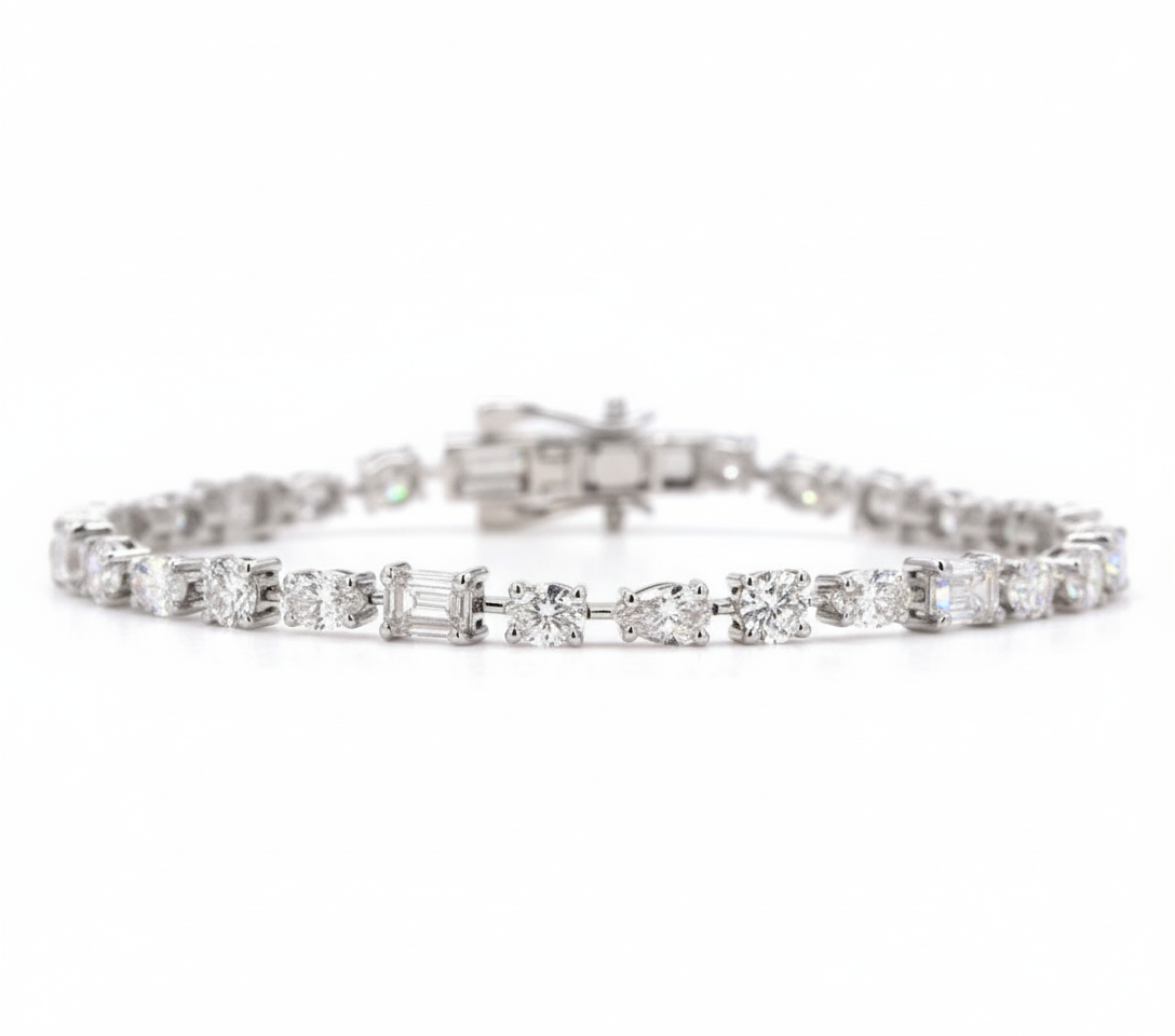 Fancy Shape Lab Diamond Bracelet