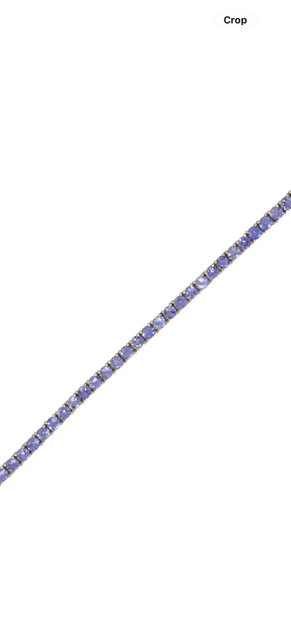 Tanzanite Tennis Bracelet