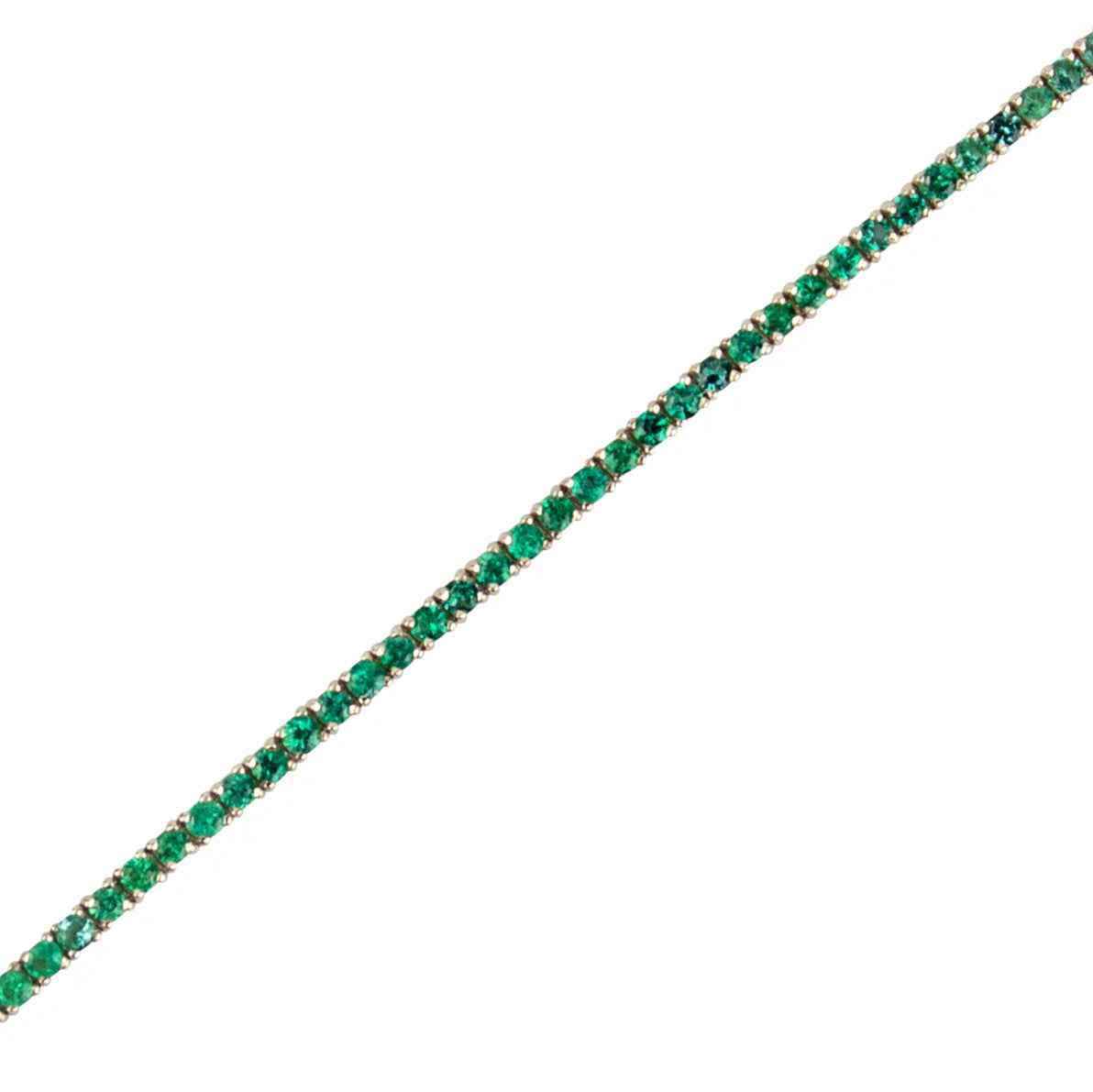 Green Emerald Bracelet