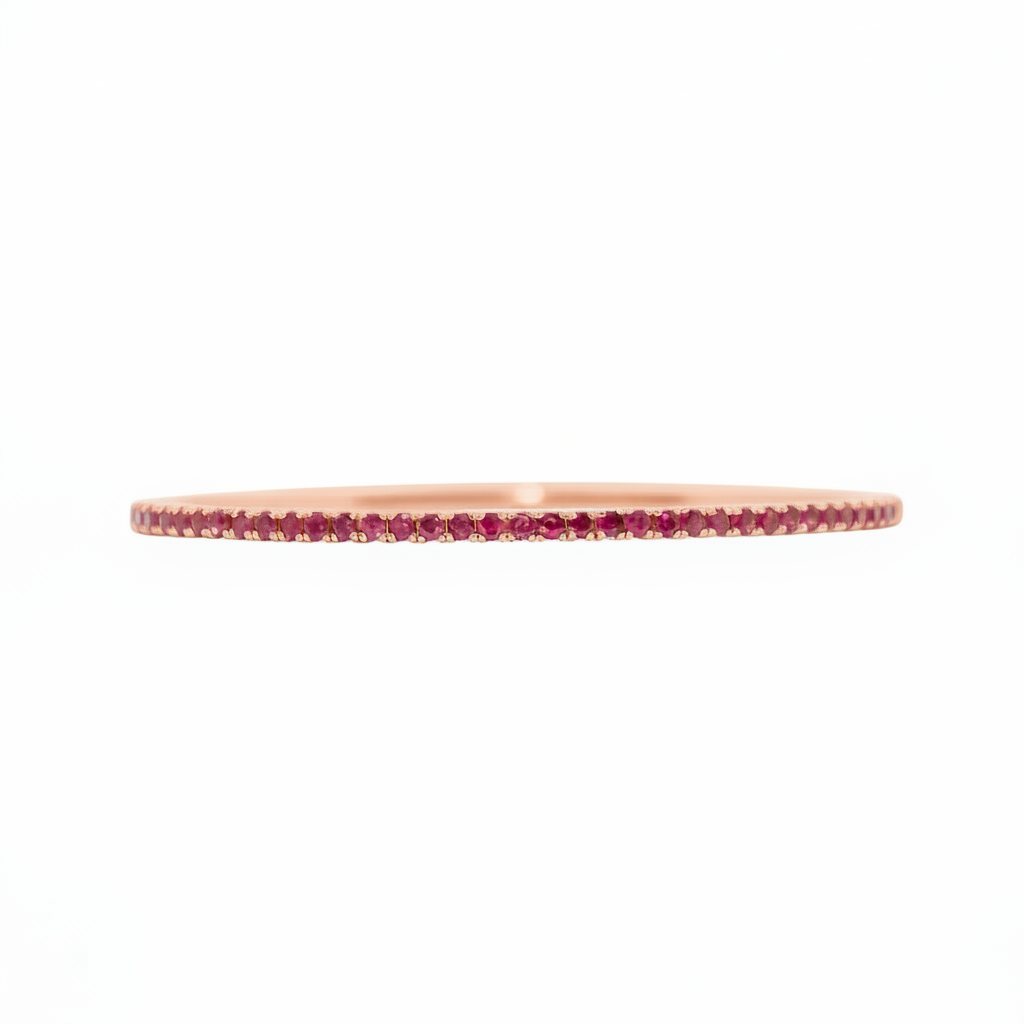 Ruby Flexible Tennis Bracelet