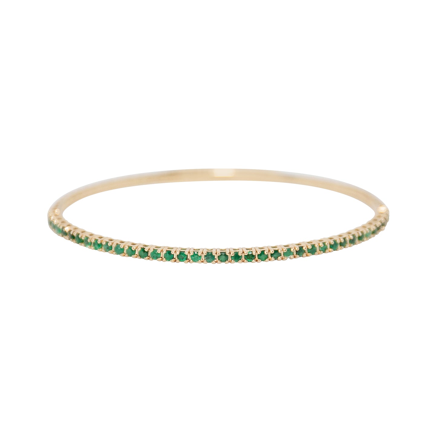 Emerald Flexible Tennis Bracelet - TENNIS CLUB