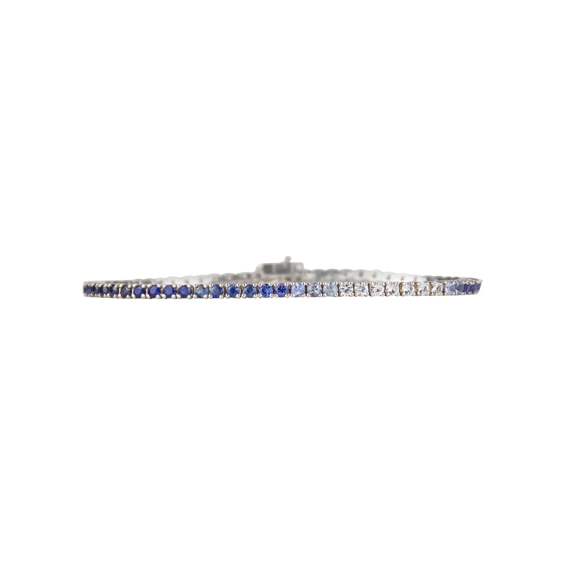Blue Ombré Sapphires Bracelet - TENNIS CLUB