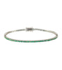 Green Emerald Bracelet