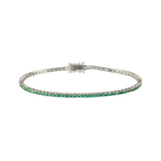 Green Emerald Bracelet