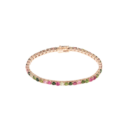Tourmaline Multi Pink + Green